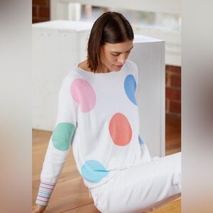 ZAKET & PLOVER
Colorful Polka Dot Women's Top size Large